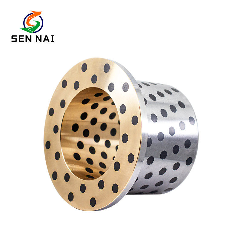 Envases de bronce impregnados con aceite de bajo ruido envases de rodamientos autolubricantes para maquinaria de construcción
