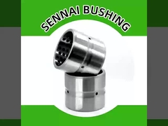 OEM Custom Cross Oil Groove Bushing Bushings de acero sinterizado Estándar DIN1494